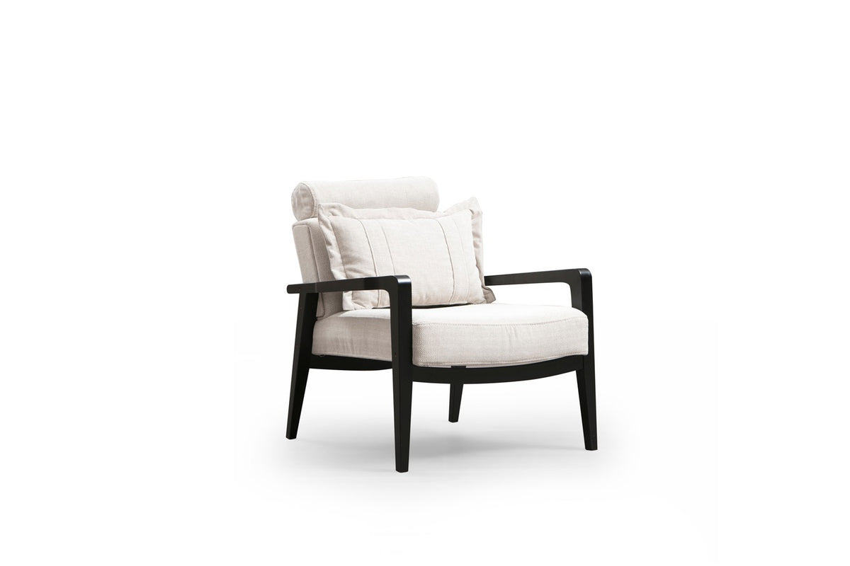 Fotelja s krilima APOLLO bež, Apollo - Cream