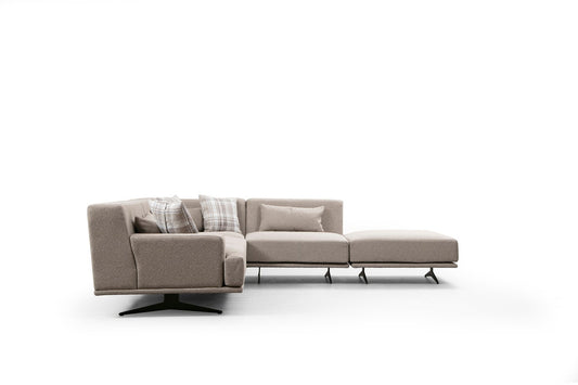 Kutna garnitura BENTLEY CORNER L3, krem, Bentley Corner (L3-C-O1-PUF)