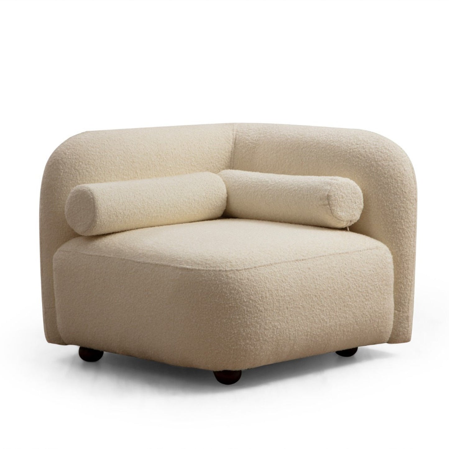Fotelja, Krem, Victoria Cream Bouclette