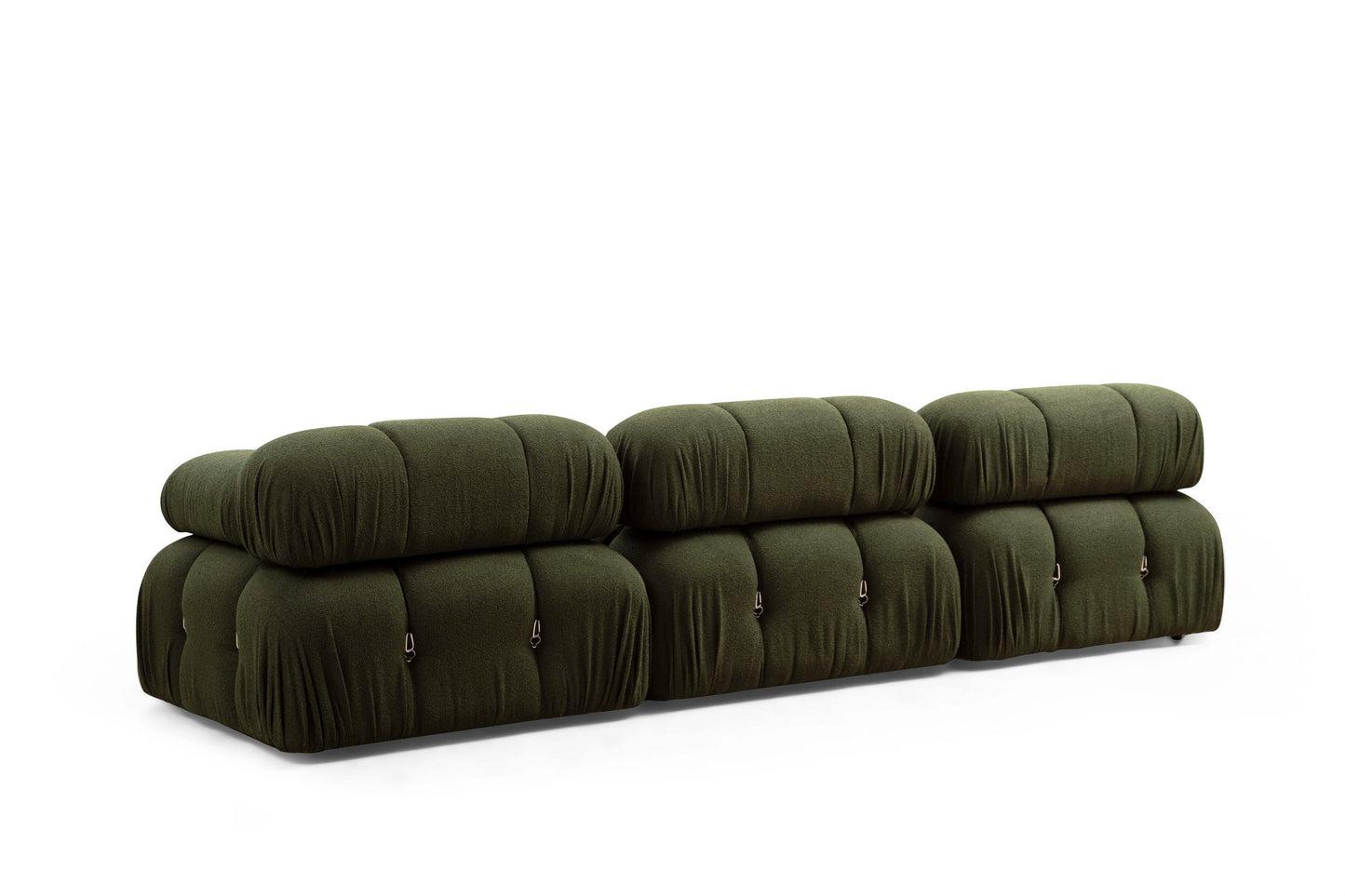 Kutna garnitura, zelena, Bubble Green L1-O1-1R-PUF