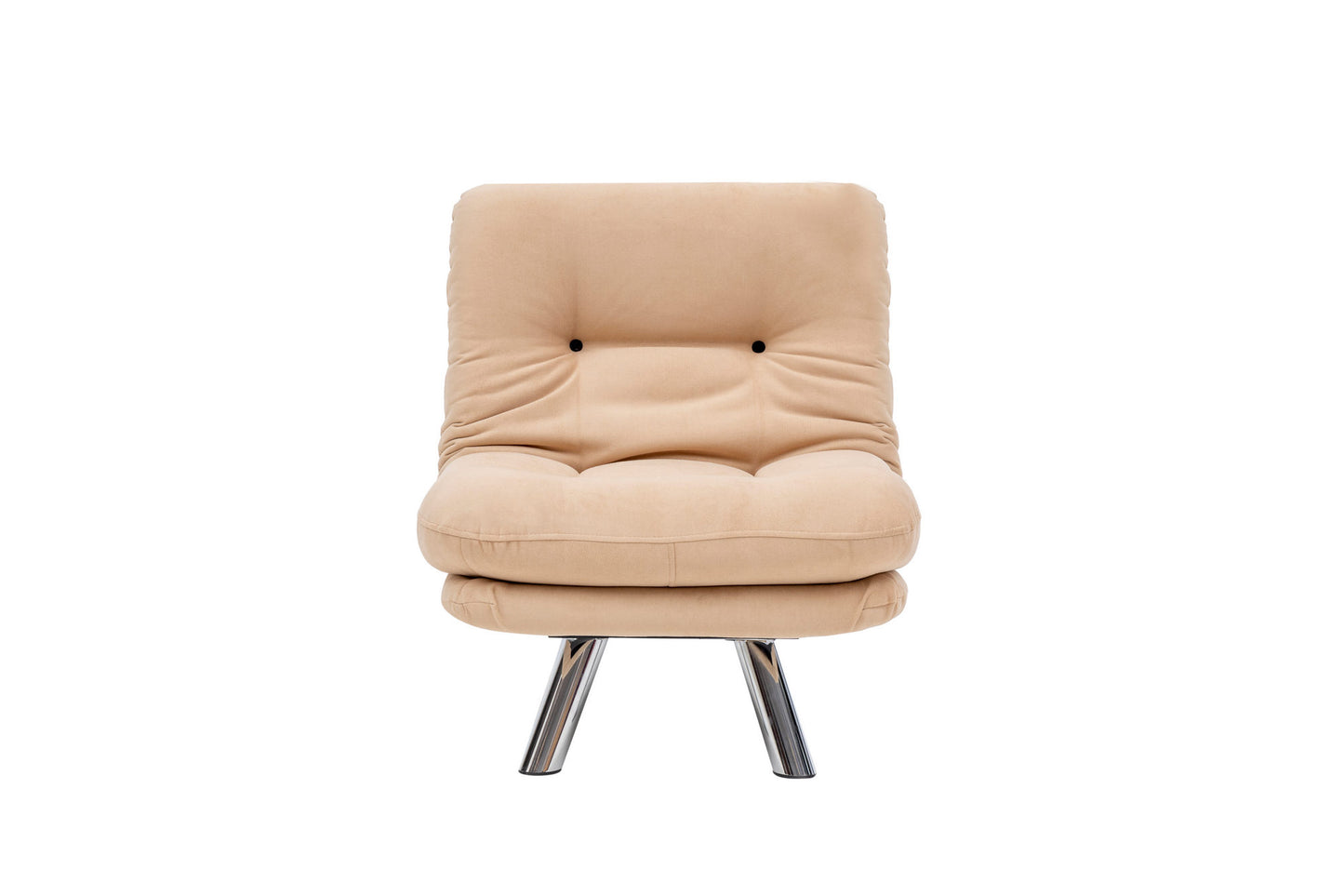Fotelja na razvlačenje, Krem, Misa Small Solo - Cream