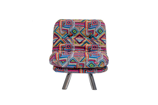 Fotelja na razvlačenje, Višebojno, Misa Small Solo - Patchwork
