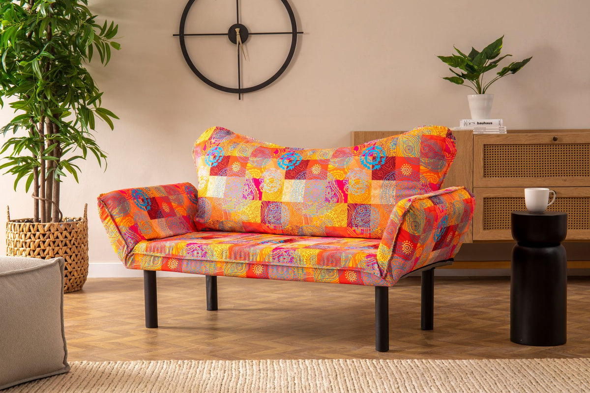 Dvosjed na razvlačenje, Višebojno, Chatto - Patchwork
