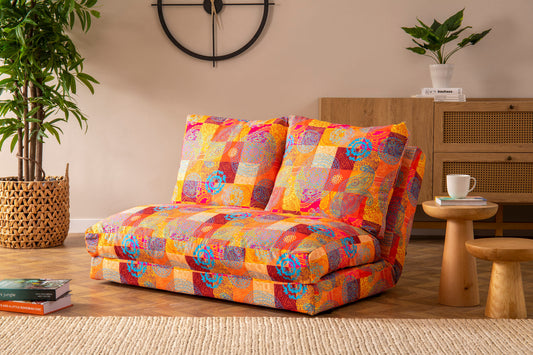 Dvosjed na razvlačenje, Višebojno, Taida - Patchwork