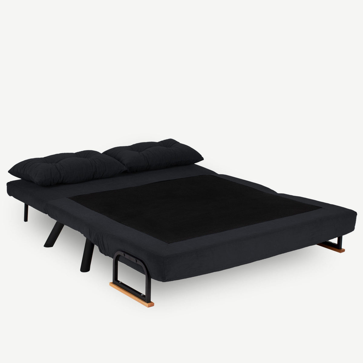 Dvosjed na razvlačenje, Crni, Sando 2-Seater - Crni