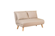 Dvosjed na razvlačenje, krem, Folde  2-Seater - Cream