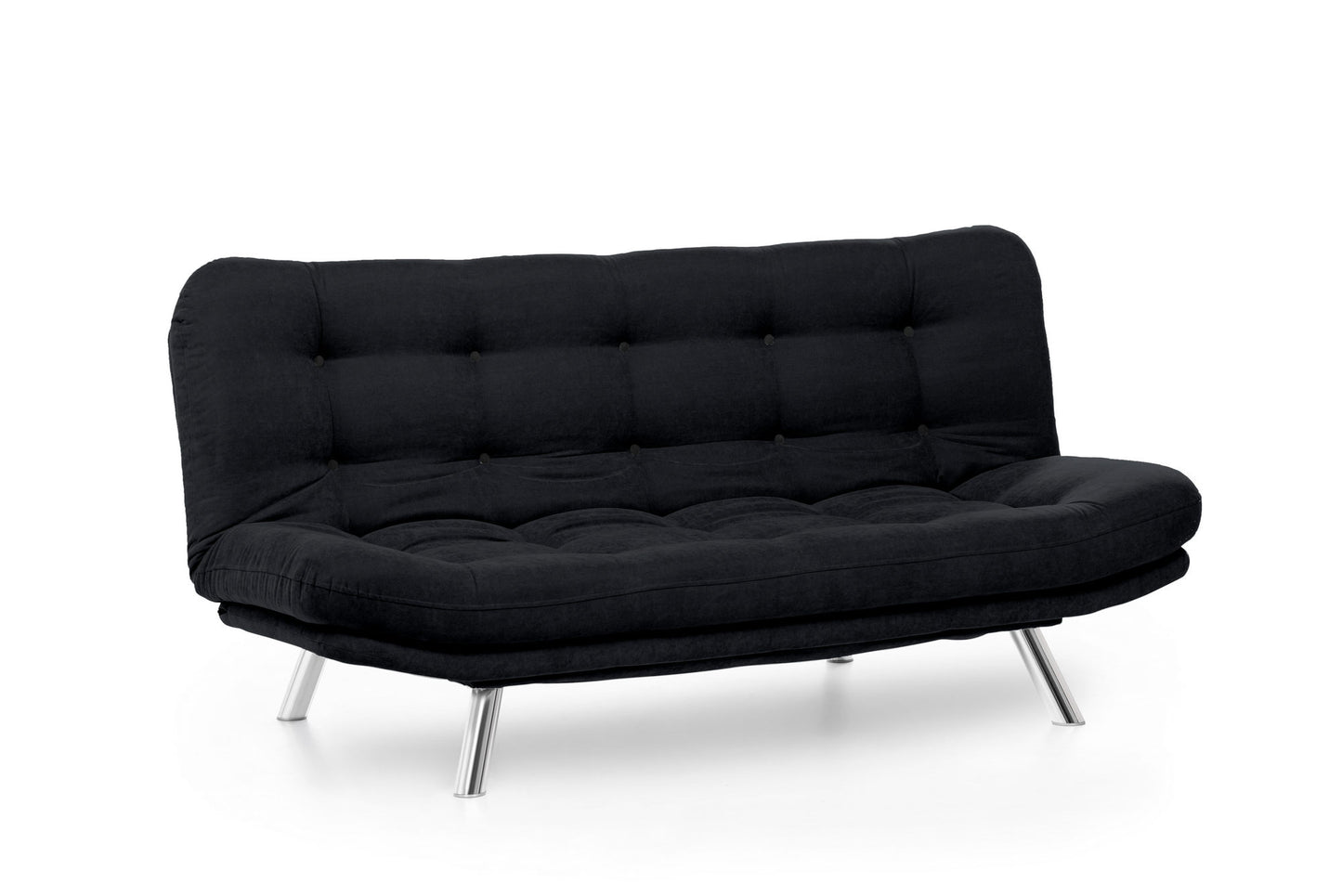 Trosjed na razvlačenje, Crno, Misa Sofabed - Black