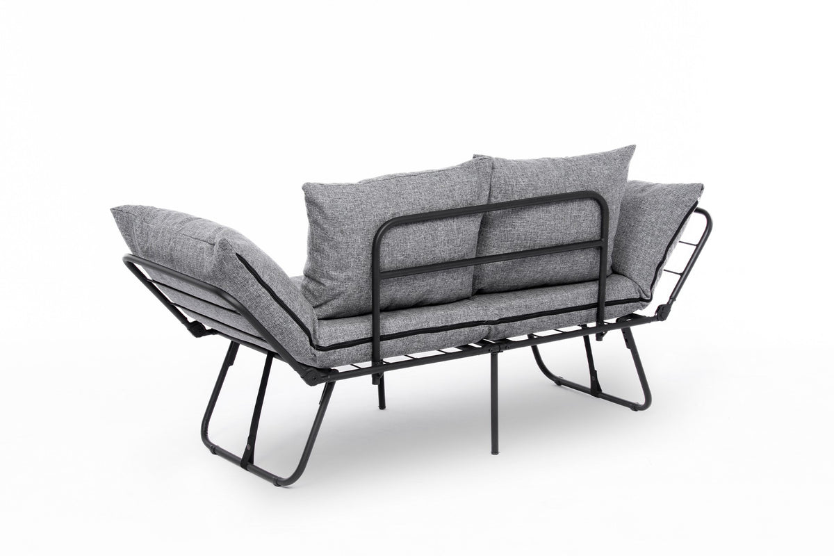 Dvosjed na razvlačenje Viper 2-Seater - svjetlosivi