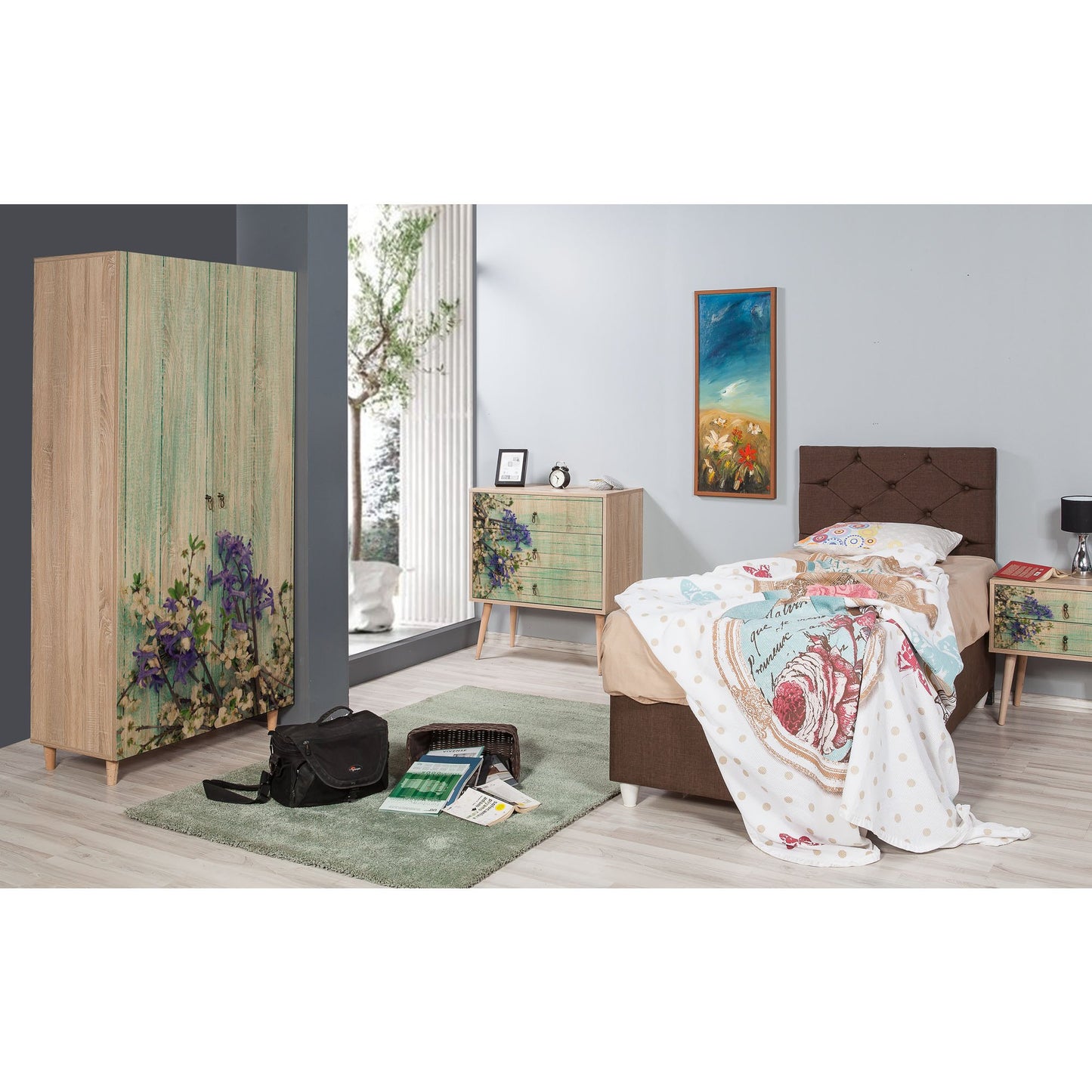 Garderoba, Sonoma hrast, Stil - 727