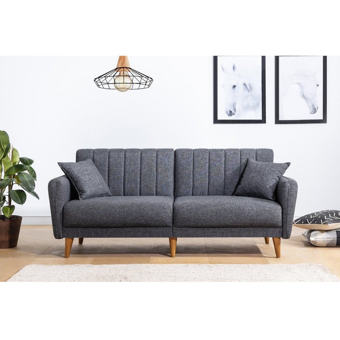 Sofa-Krevet Set 517, Antracit
