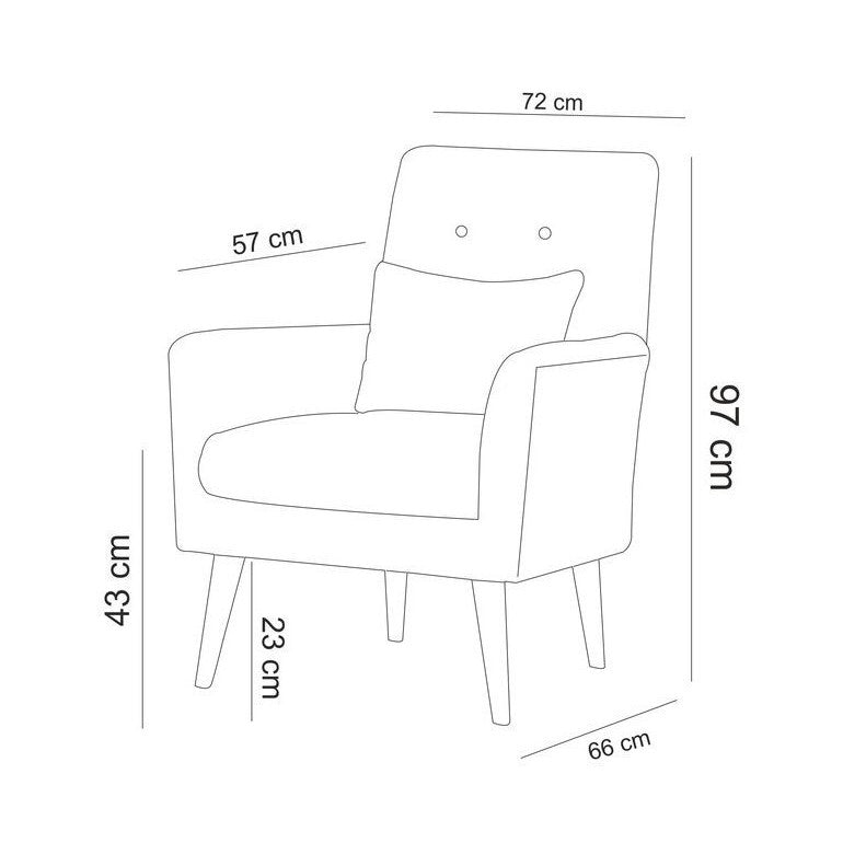 Sofa-Krevet Set 517, Antracit