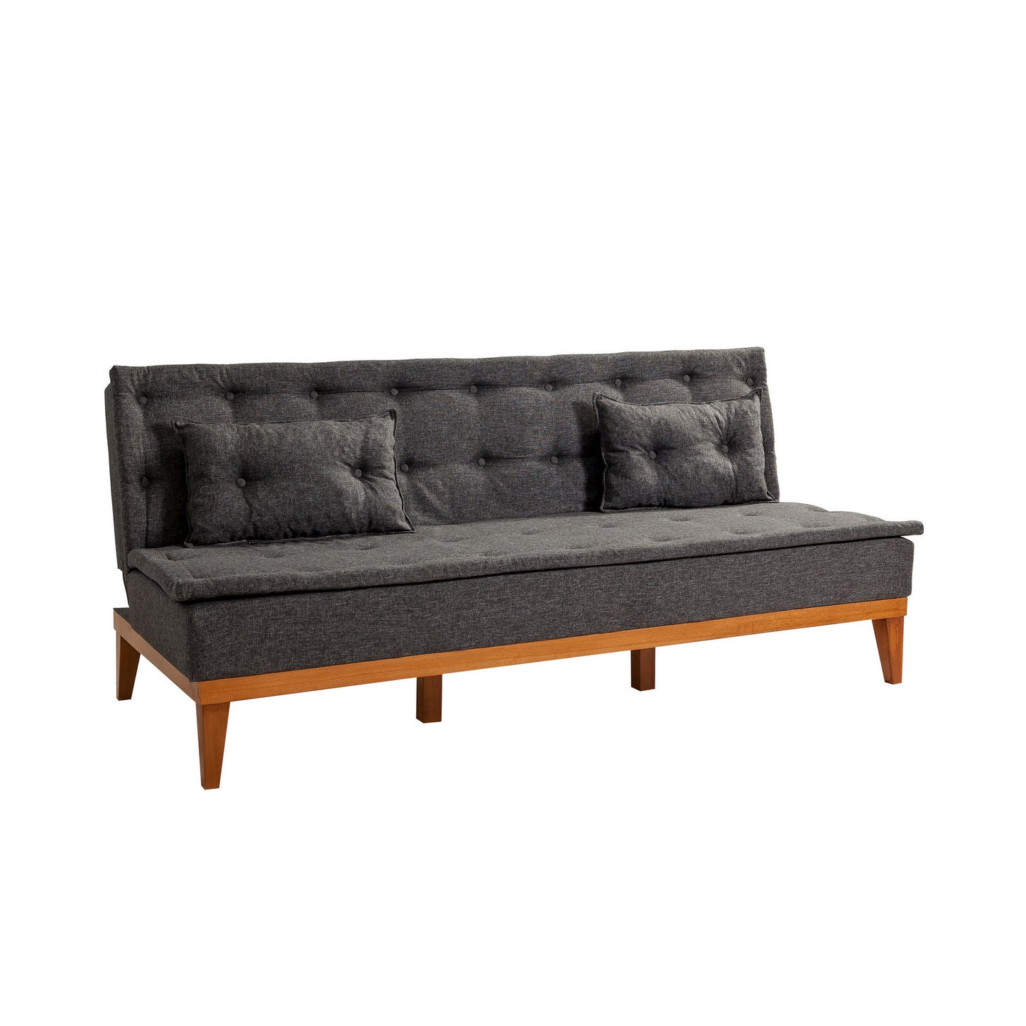 Komplet sofa-krevet 739, Antracit