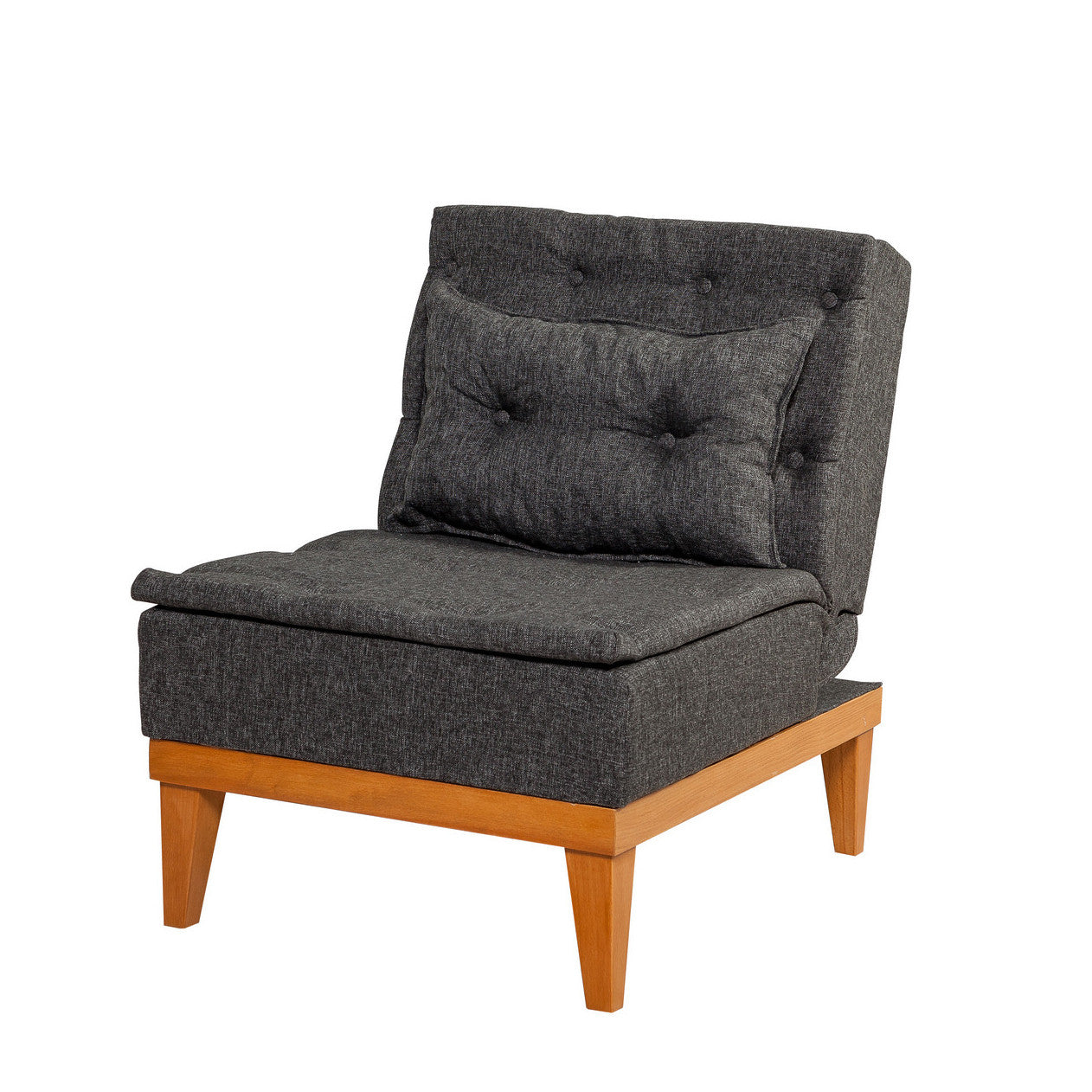 Komplet sofa-krevet 739, Antracit