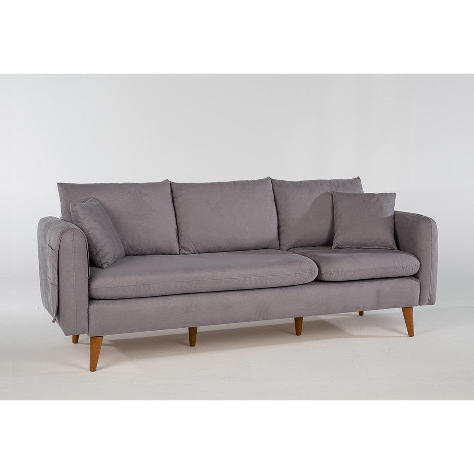 Sofa garnitura 906, siva