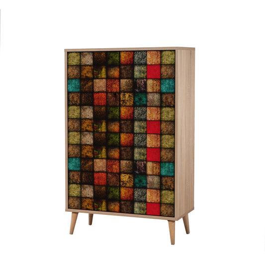 Višenamjenski ormarić, Sonoma hrast, Multibox - 723