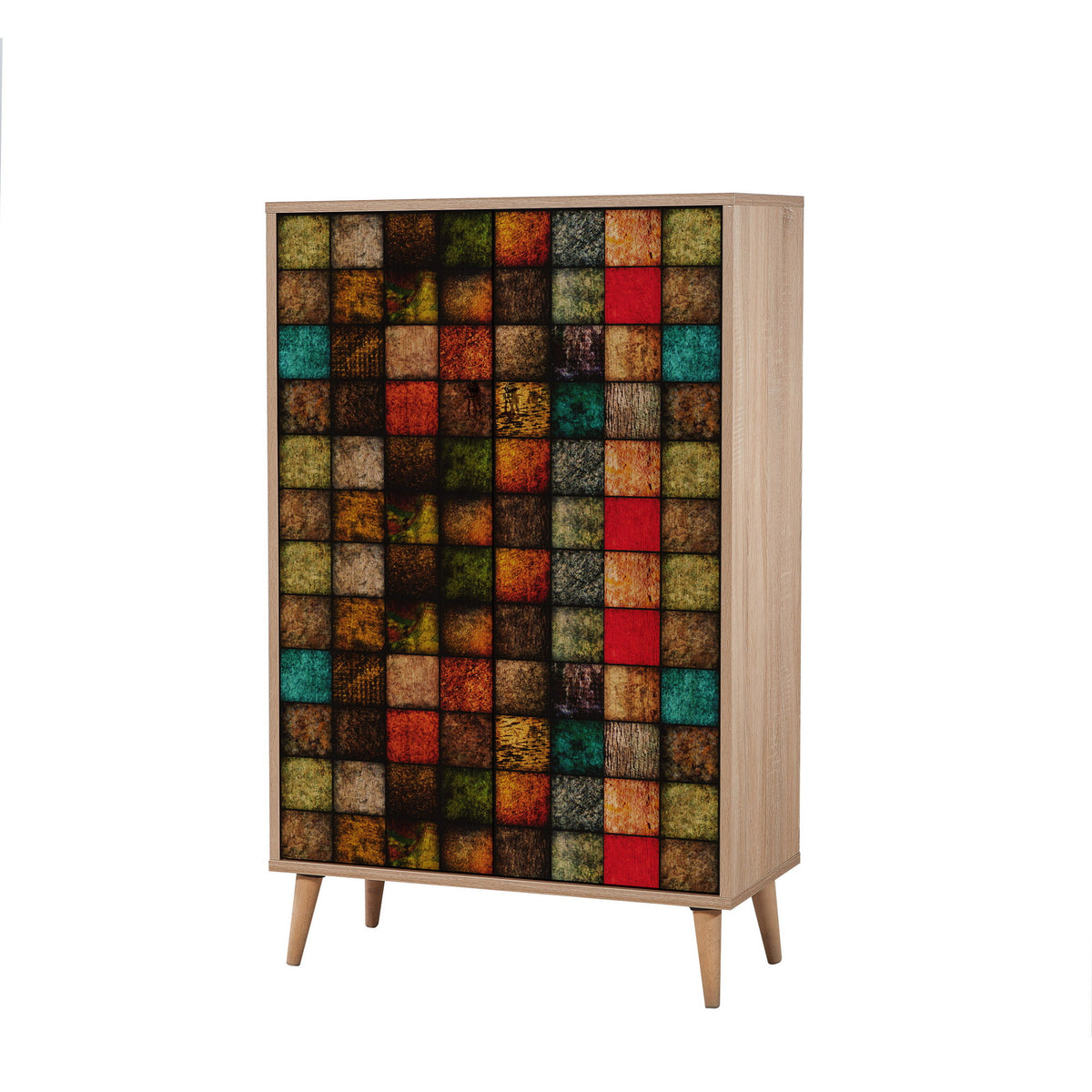 Višenamjenski ormarić, Sonoma hrast, Multibox - 723