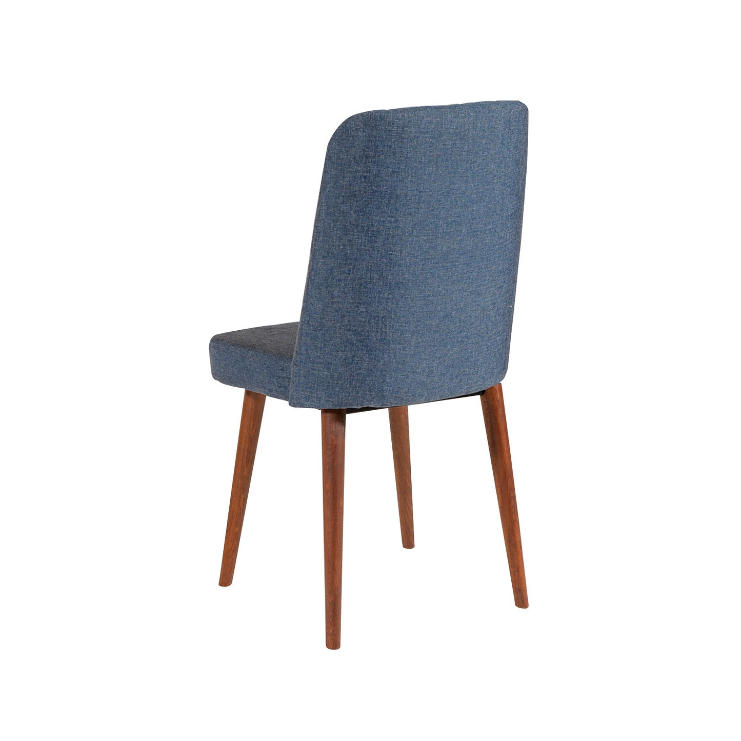 Komplet za blagovaonicu, stol, stolice i klupe, Vina 1048 - Dark Blue, Walnut