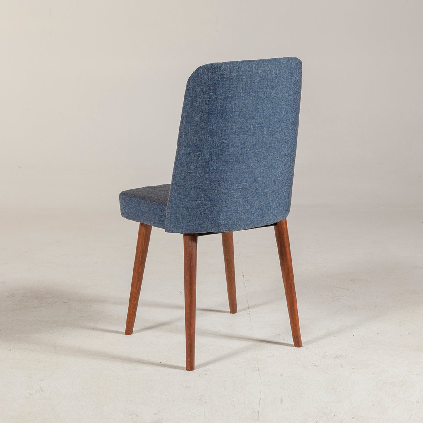 Stolica, Orah Tamno plava, Vina 1048 - Dark Blue, Walnut