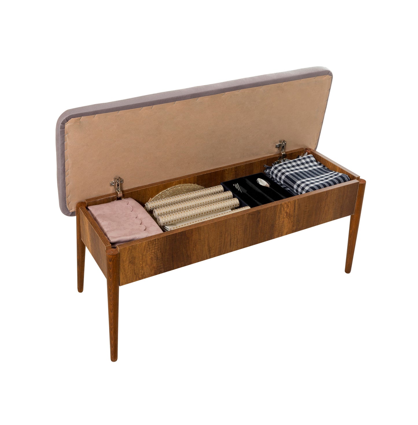 Set stolova i stolica (5 komada), Orah Soho, Vina 0701 - Soho, Walnut