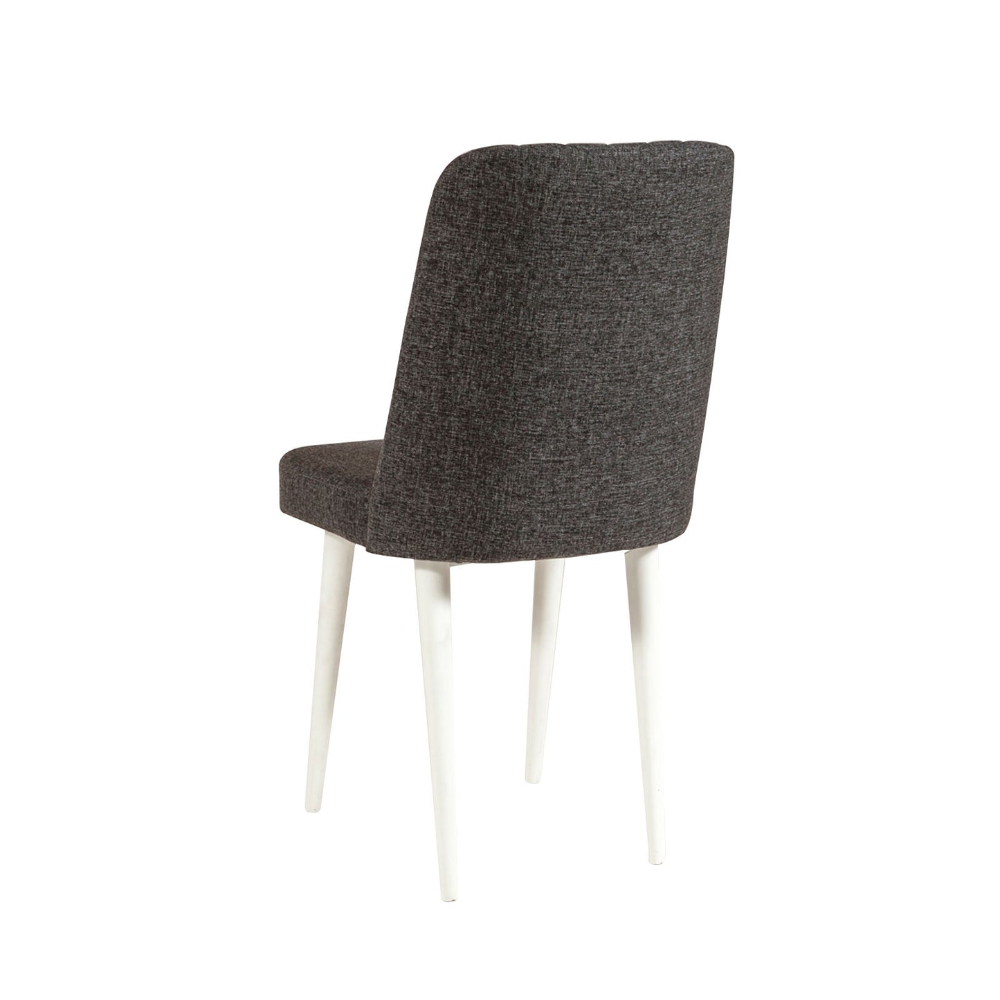 Set stolova i stolica (4 komada), Bijela boja Antracit, Vina 1053 - Anthracite, White