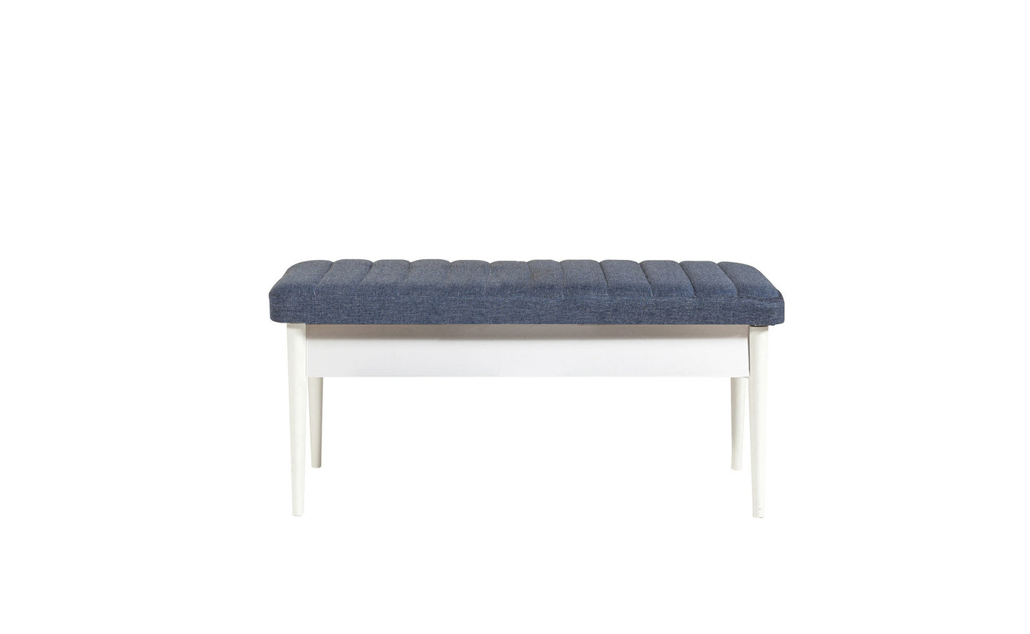 Set stolova i stolica (4 komada), Bijela boja Tamno plava, Vina 1048 - Dark Blue, White