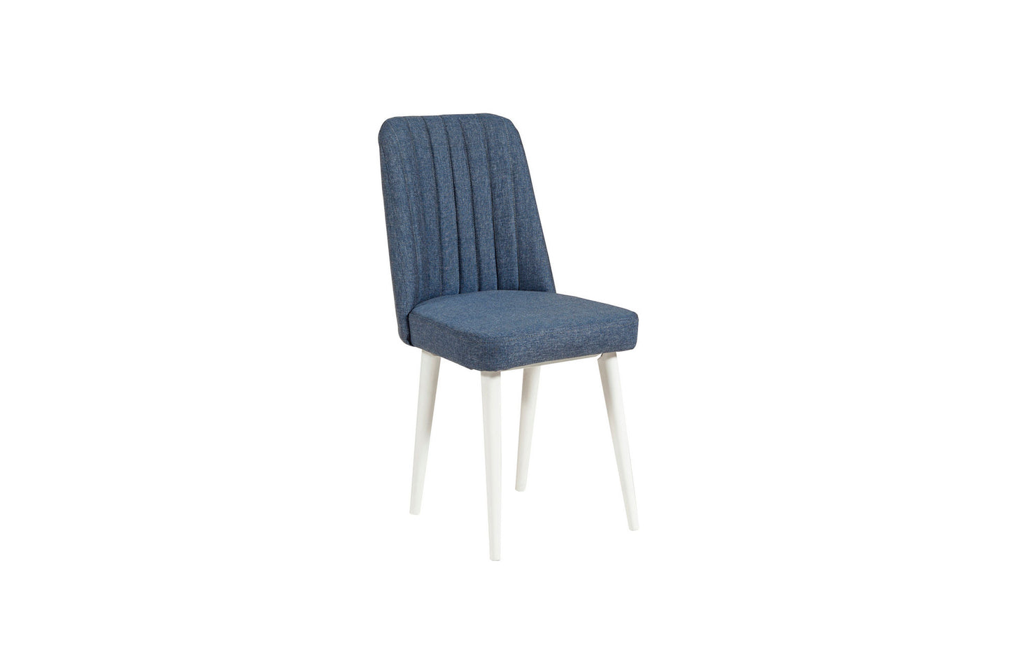 Set stolova i stolica (4 komada), Bijela boja Tamno plava, Vina 1048 - Dark Blue, White