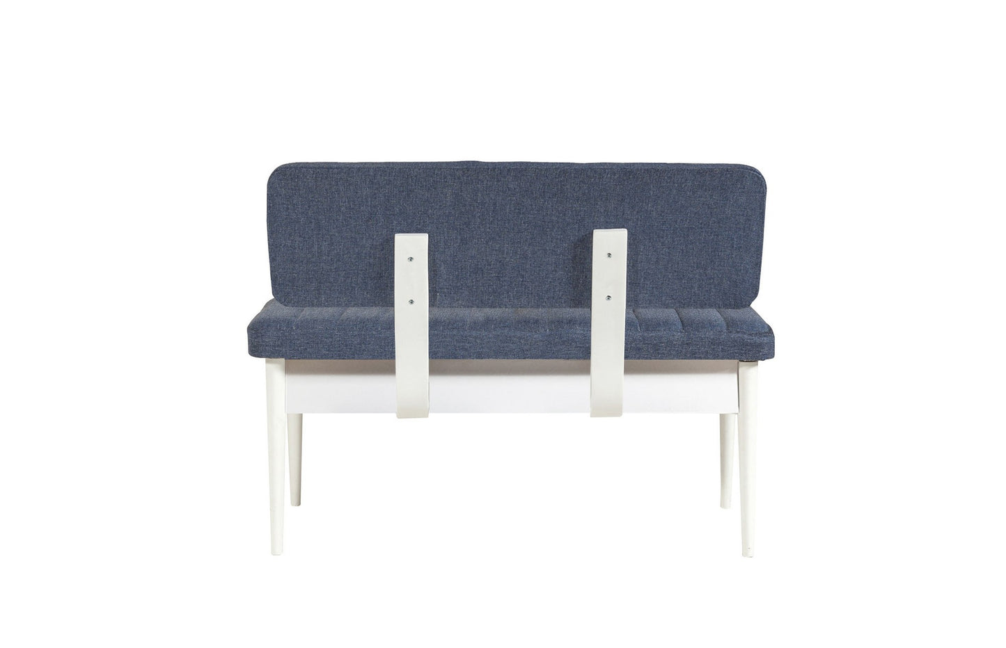 Set stolova i stolica (5 komada), Bijela boja Tamno plava, Vina 1048 - Dark Blue, White
