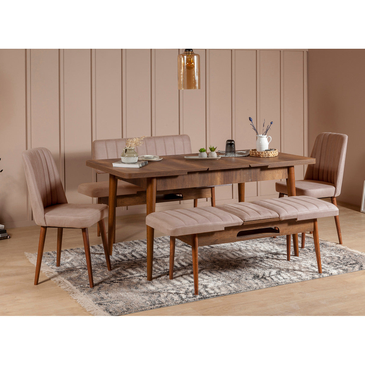 Stolica, Orah Kamen, Vina - Walnut