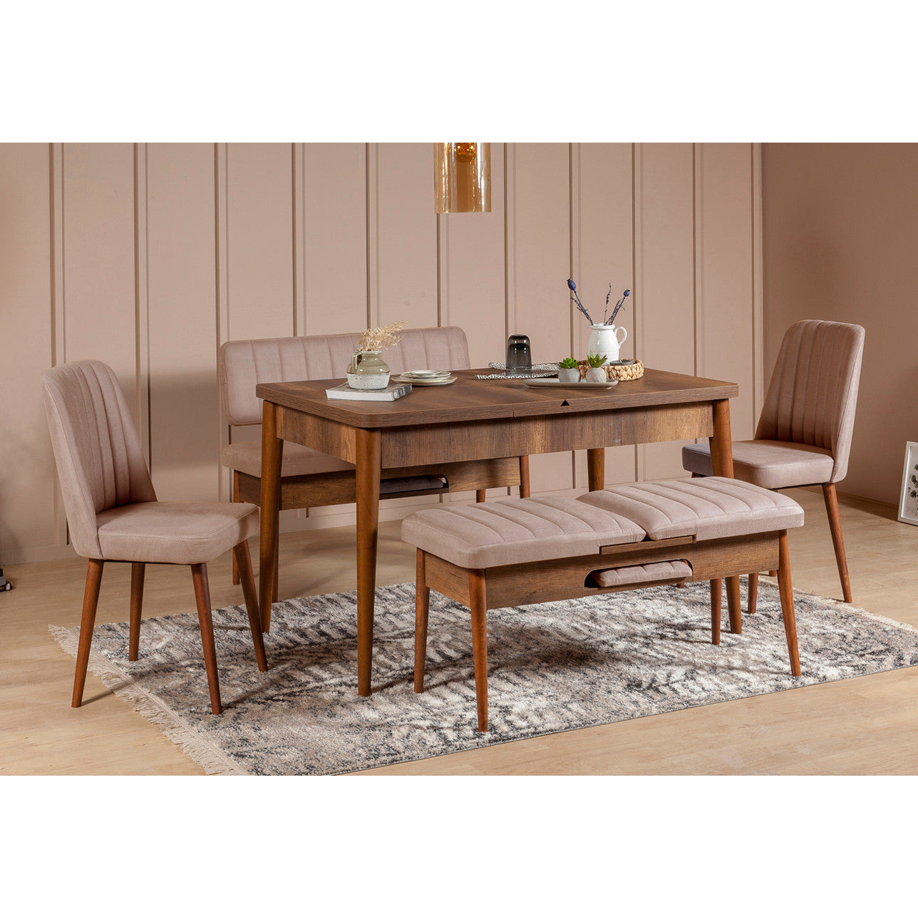 Stolica, Orah Kamen, Vina - Walnut