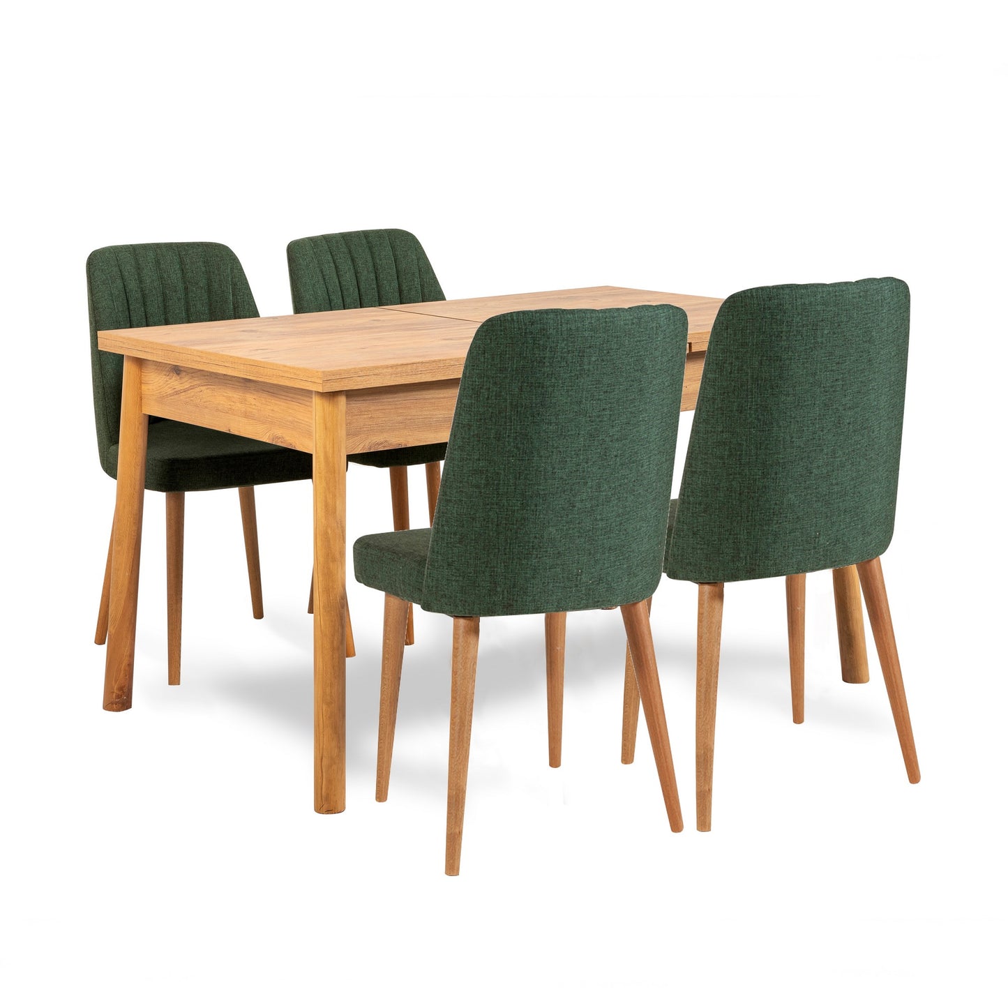 Set stolova i stolica (6 komada), Atlantski bor zelena, Santiago 1070 - 2 A