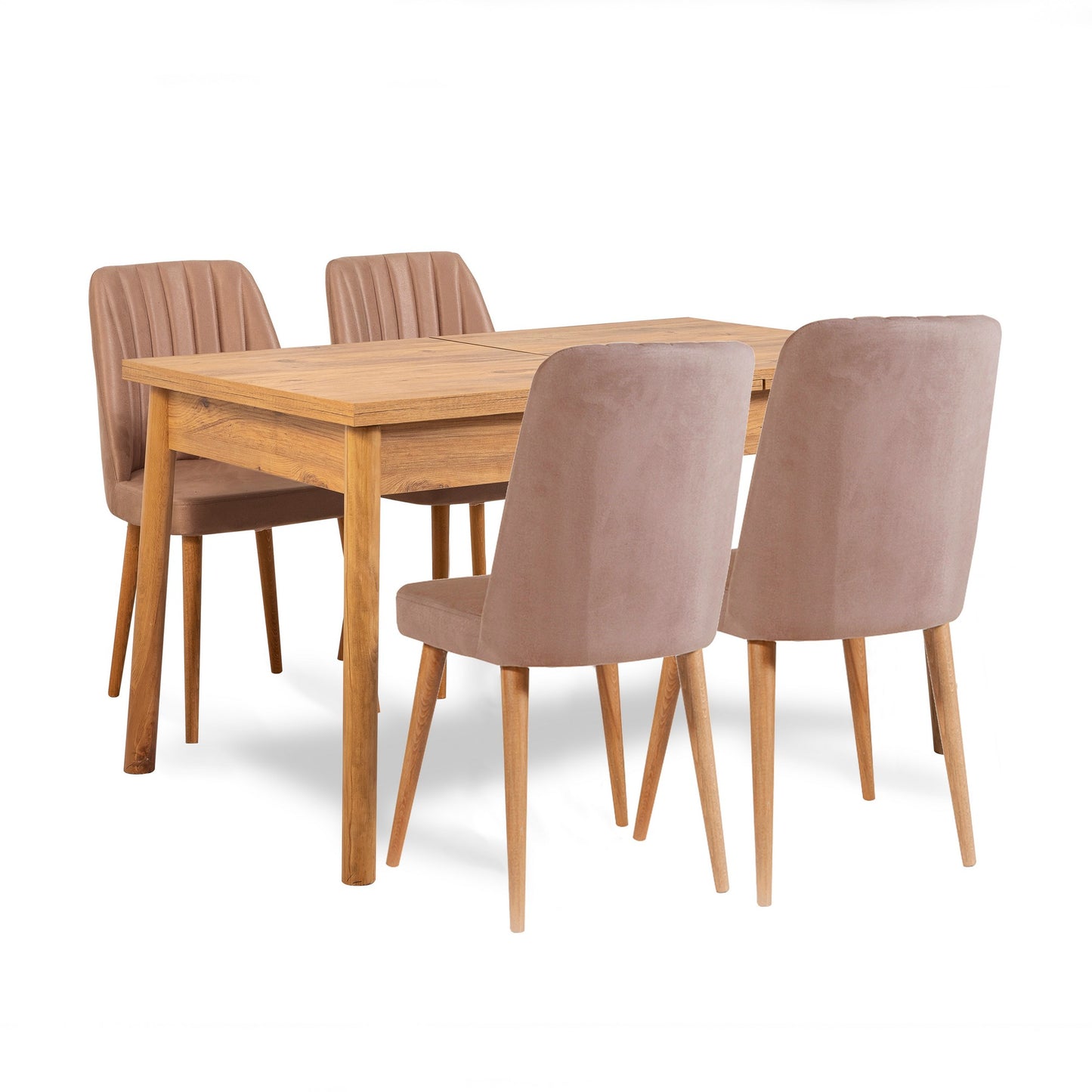 Set stolova i stolica (5 komada), Atlantski bor Kamen, Santiago 0900 - 1 A