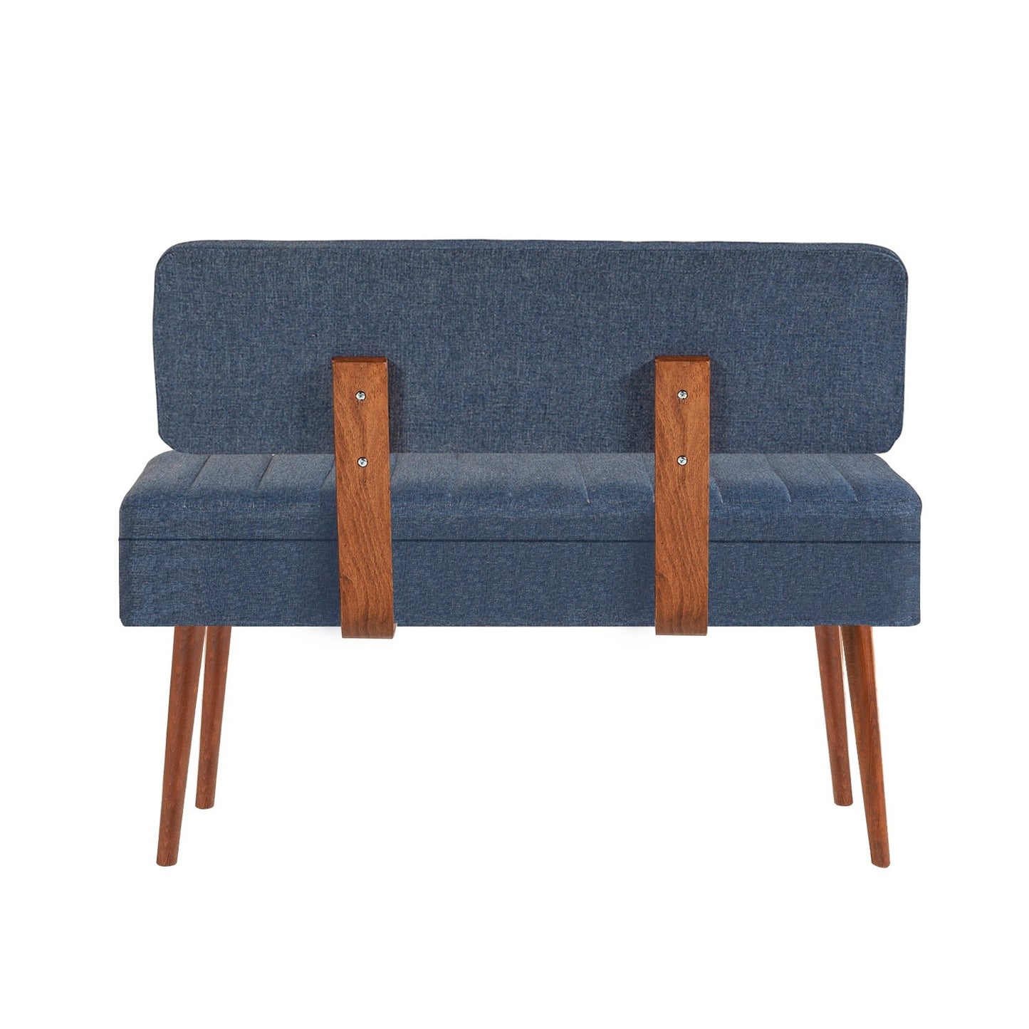 Klupa, Vina 1048 - 1 - Walnut, Dark Blue