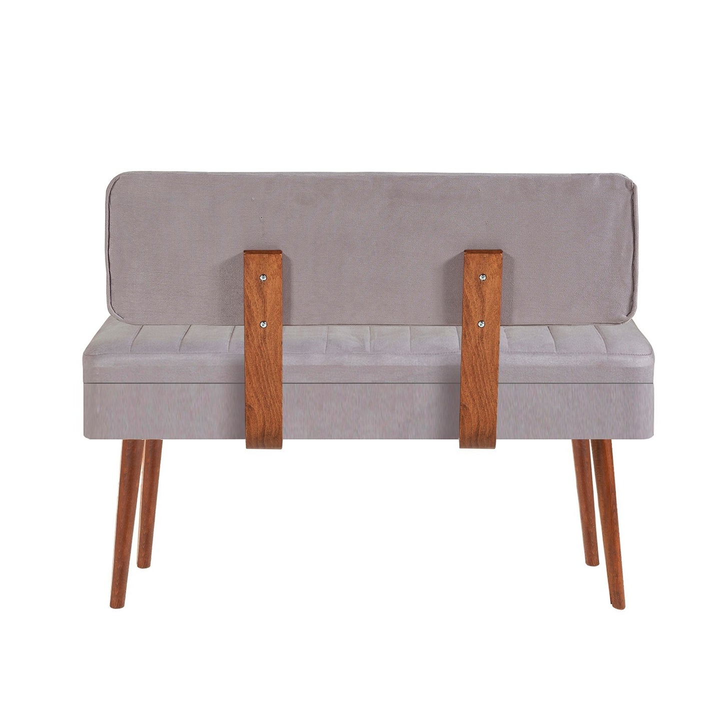 Klupa, Vina 0701 - 1 - Walnut, Grey