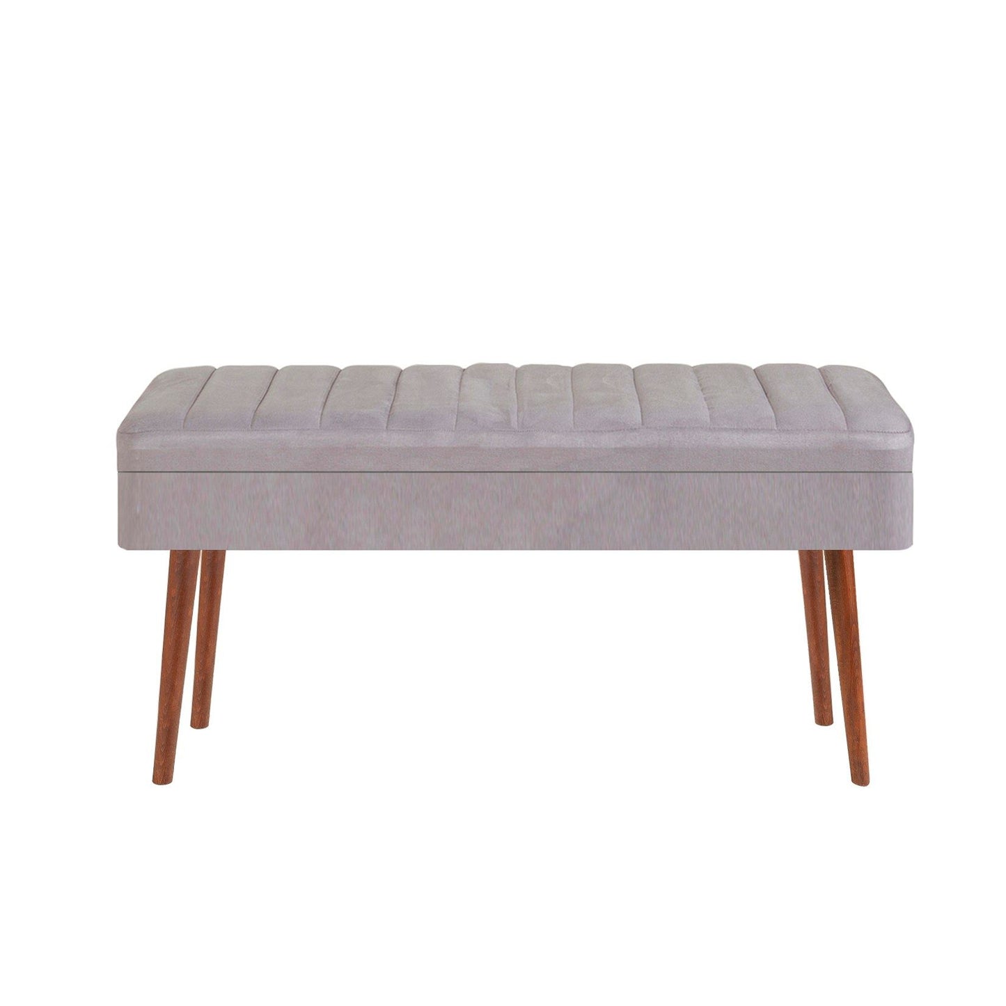 Klupa, Vina 0701 - 2 - Walnut, Grey
