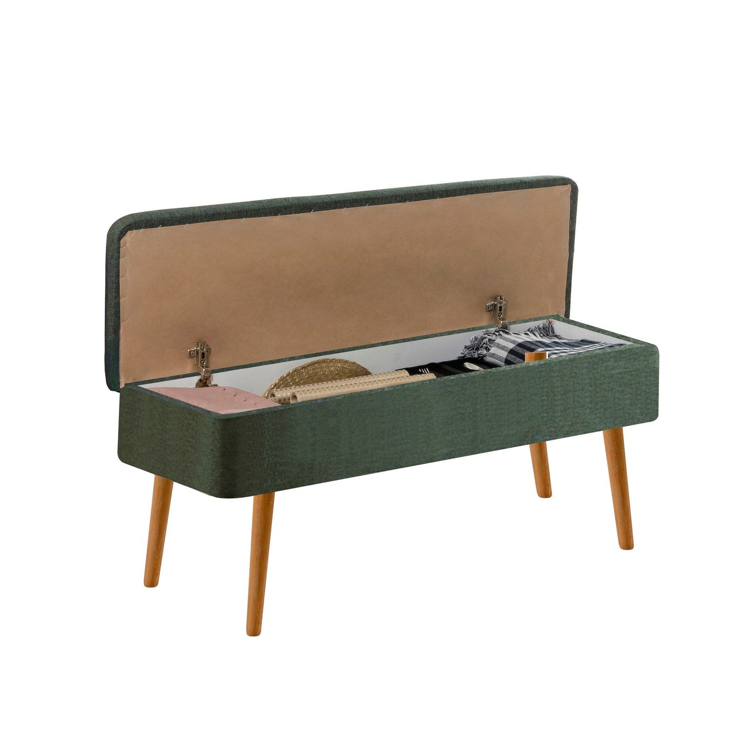 Set stola i stolica (4 komada), Vina 1070 - 3 - Atlantic, Green