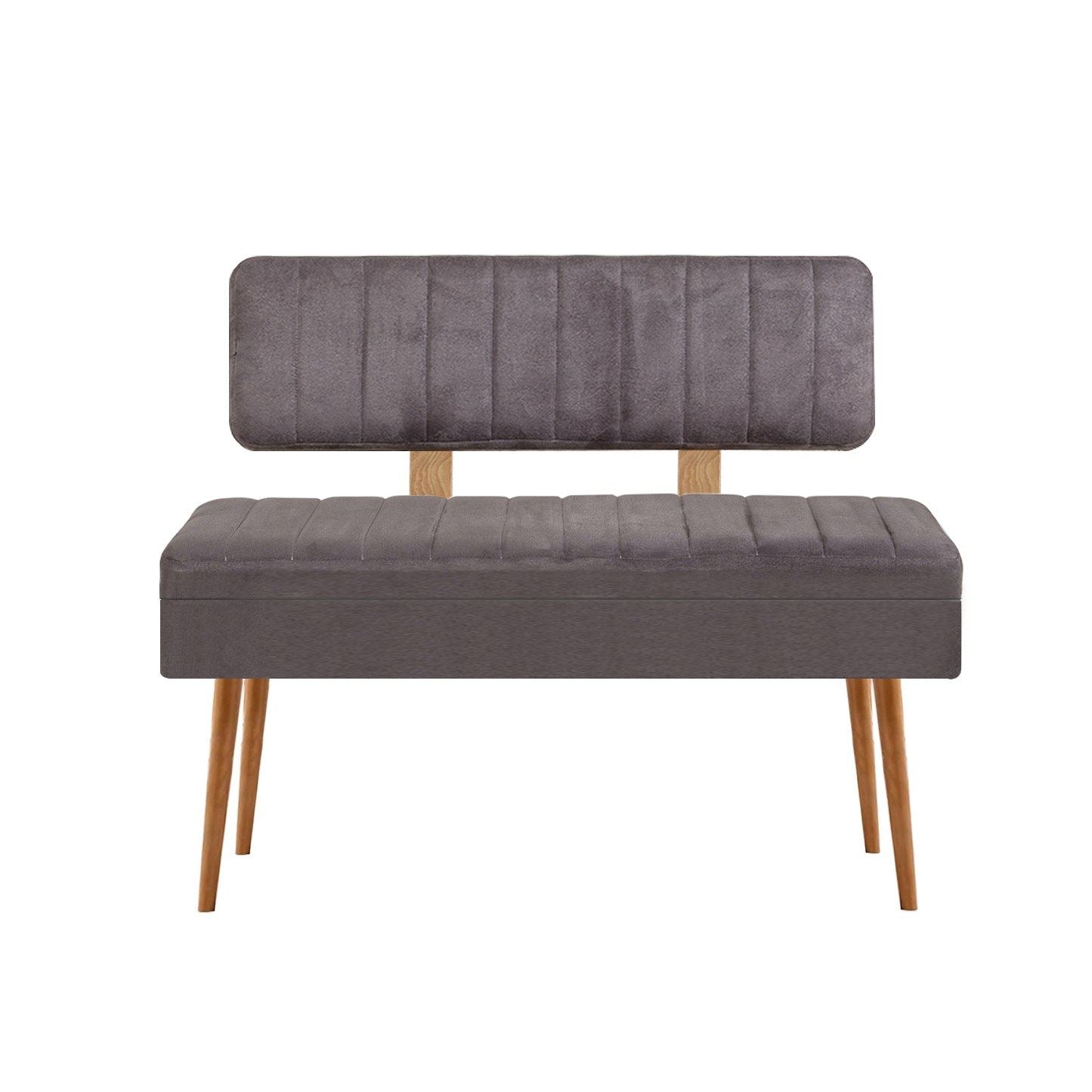 Set stola i stolica (5 komada), Vina 0701 - 4 - Anthracite, Atlantic