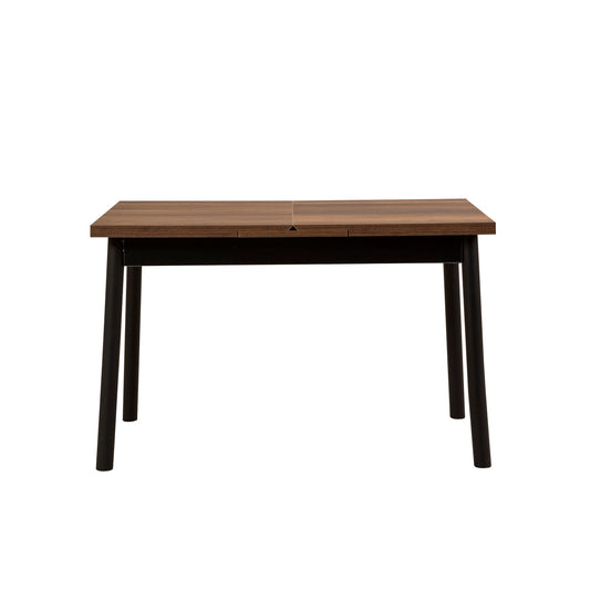 Stol za blagovanje, Crno, Oliver Open -  Barok Black