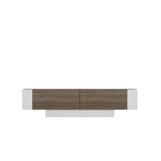 Stalak za televizor, Matera - Walnut, White