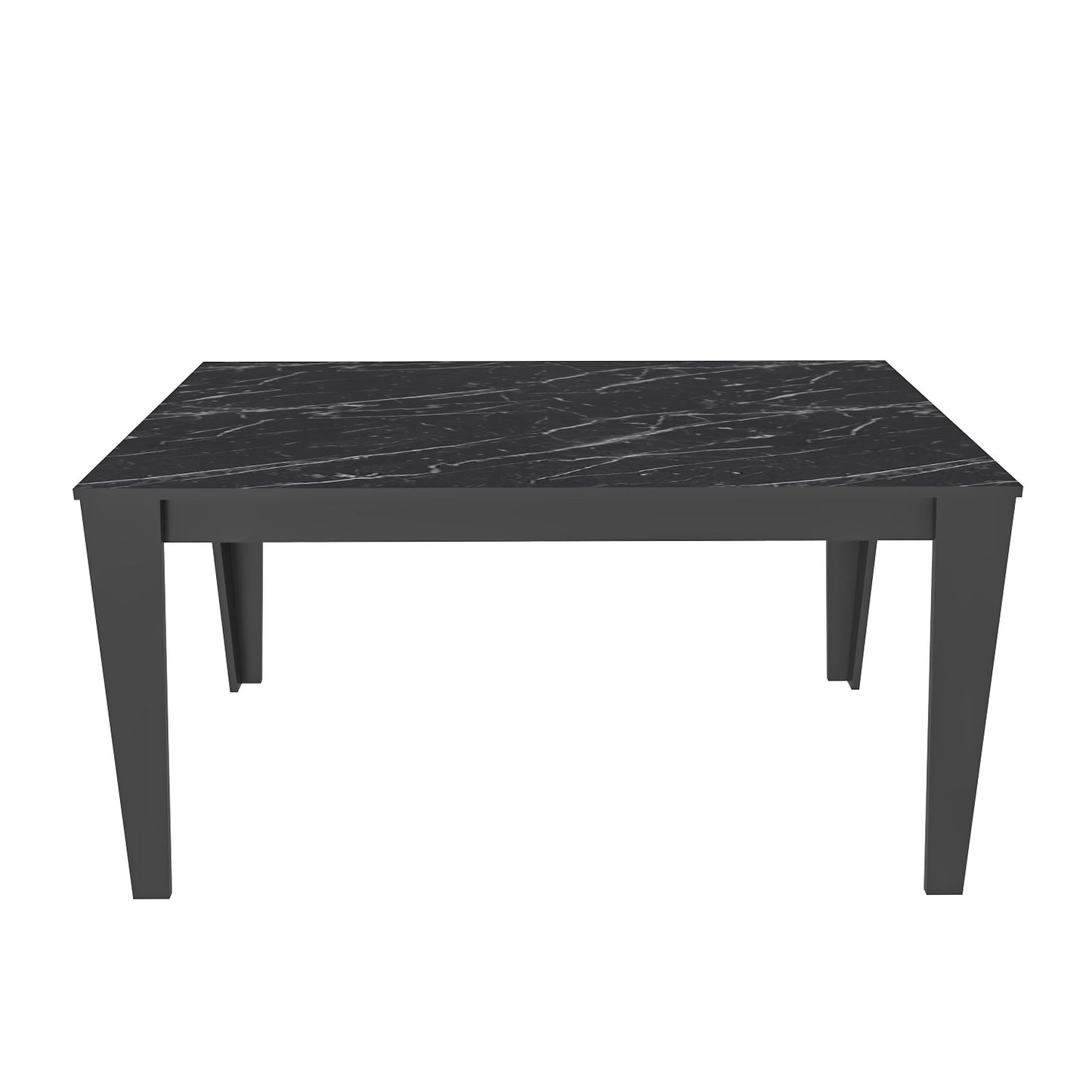 Blagovaonski stol, Bud - Black, Marble