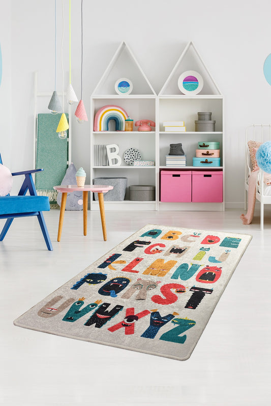 Tepih ABC, dimenzije: 140*190 cm, Monsters