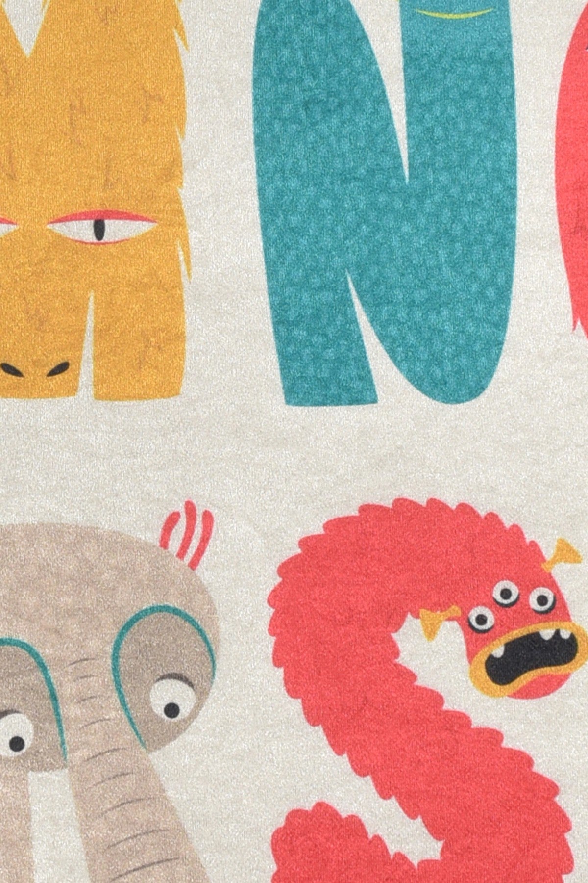 Tepih ABC, dimenzije: 140*190 cm, Monsters