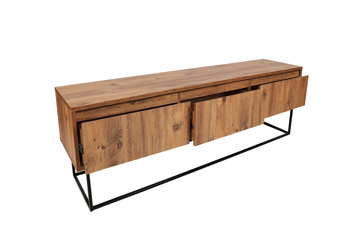Stalak za televizor, Orah Crno, Lupin 140 - Walnut