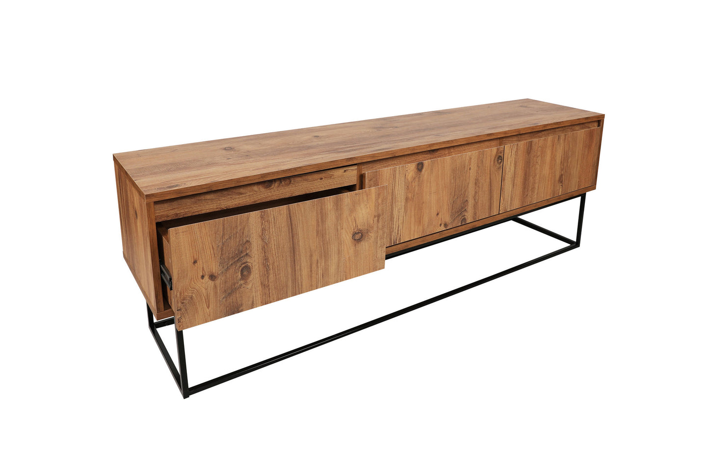 Stalak za televizor, Orah Crno, Lupin 140 - Walnut