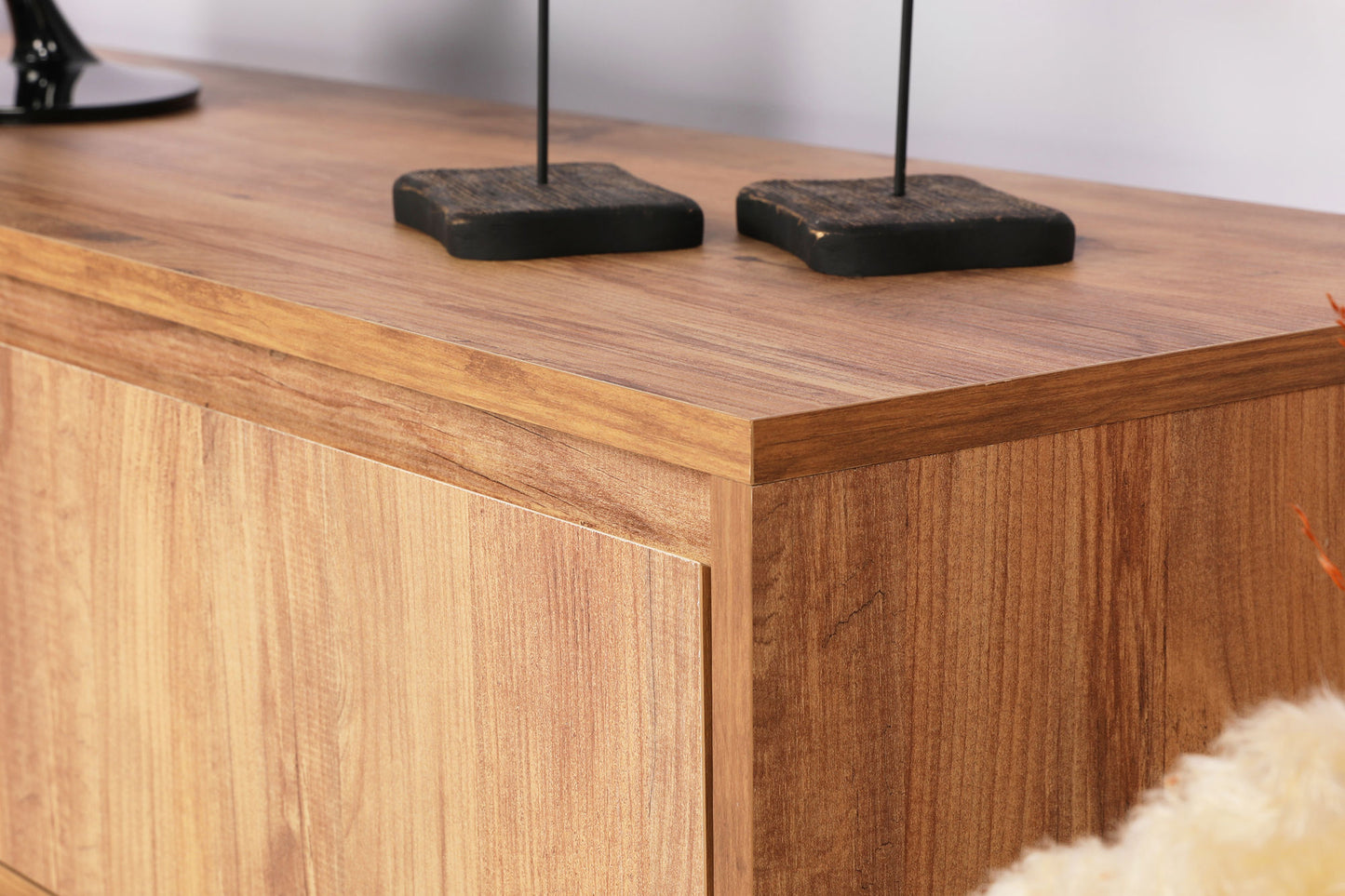 Stalak za televizor, Orah Crno, Lupin 140 - Walnut
