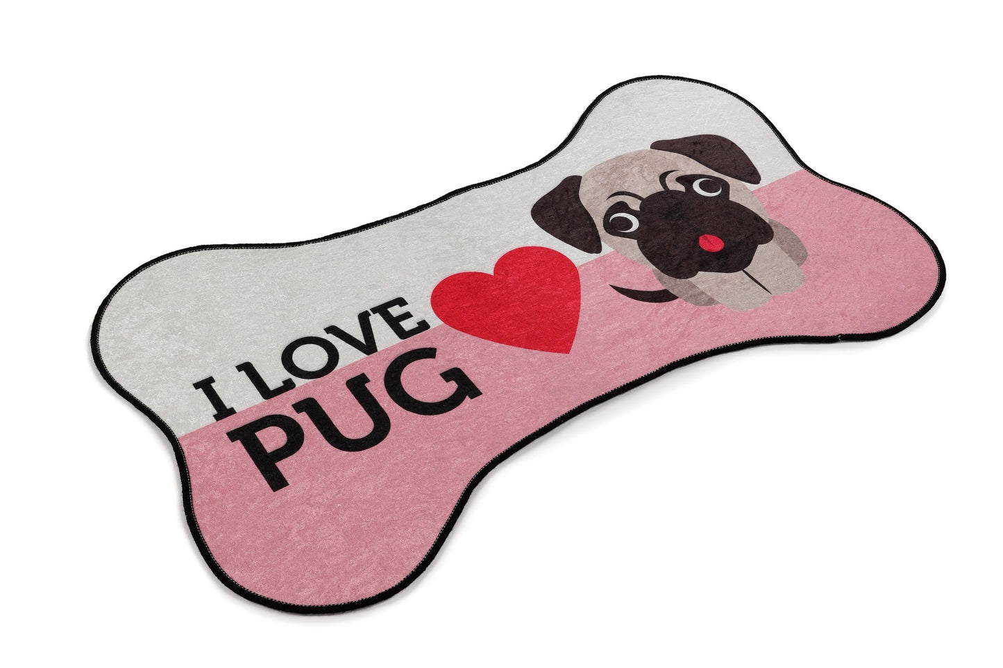 Tepih (60 x 100), İ Love Pug