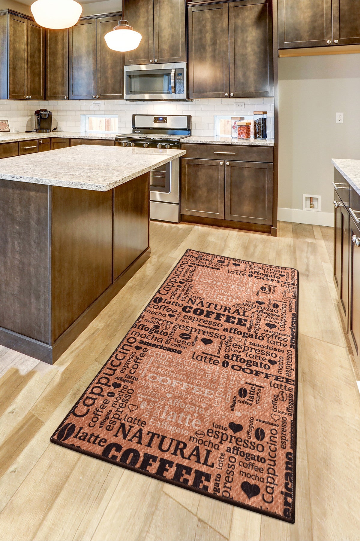 Tepih (80 x 150), Fincan - Caramel