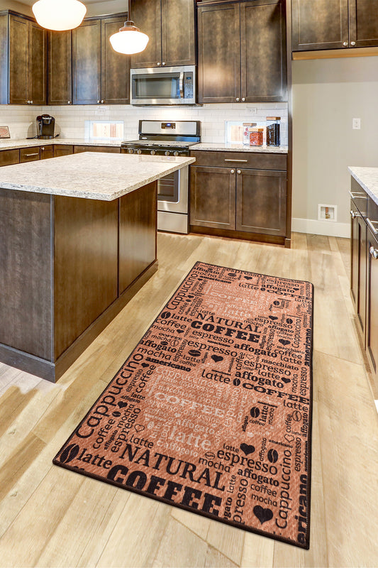 Tepih (80 x 150), Fincan - Caramel