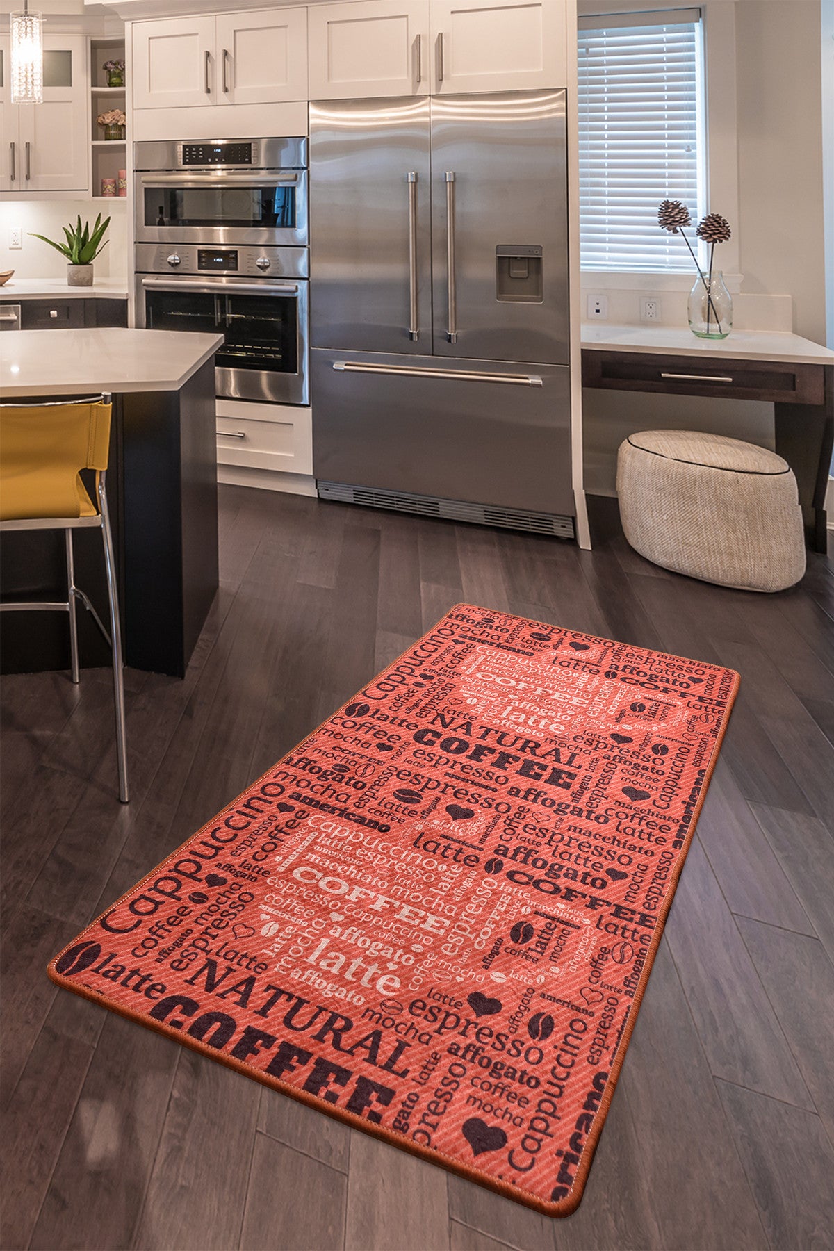 Tepih (80 x 300), Fincan - Red