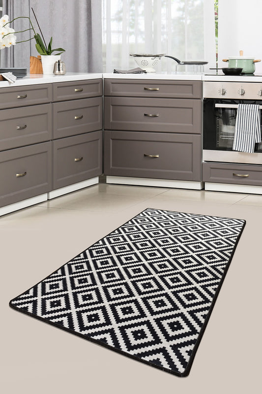 Tepih (80 x 200), Black White