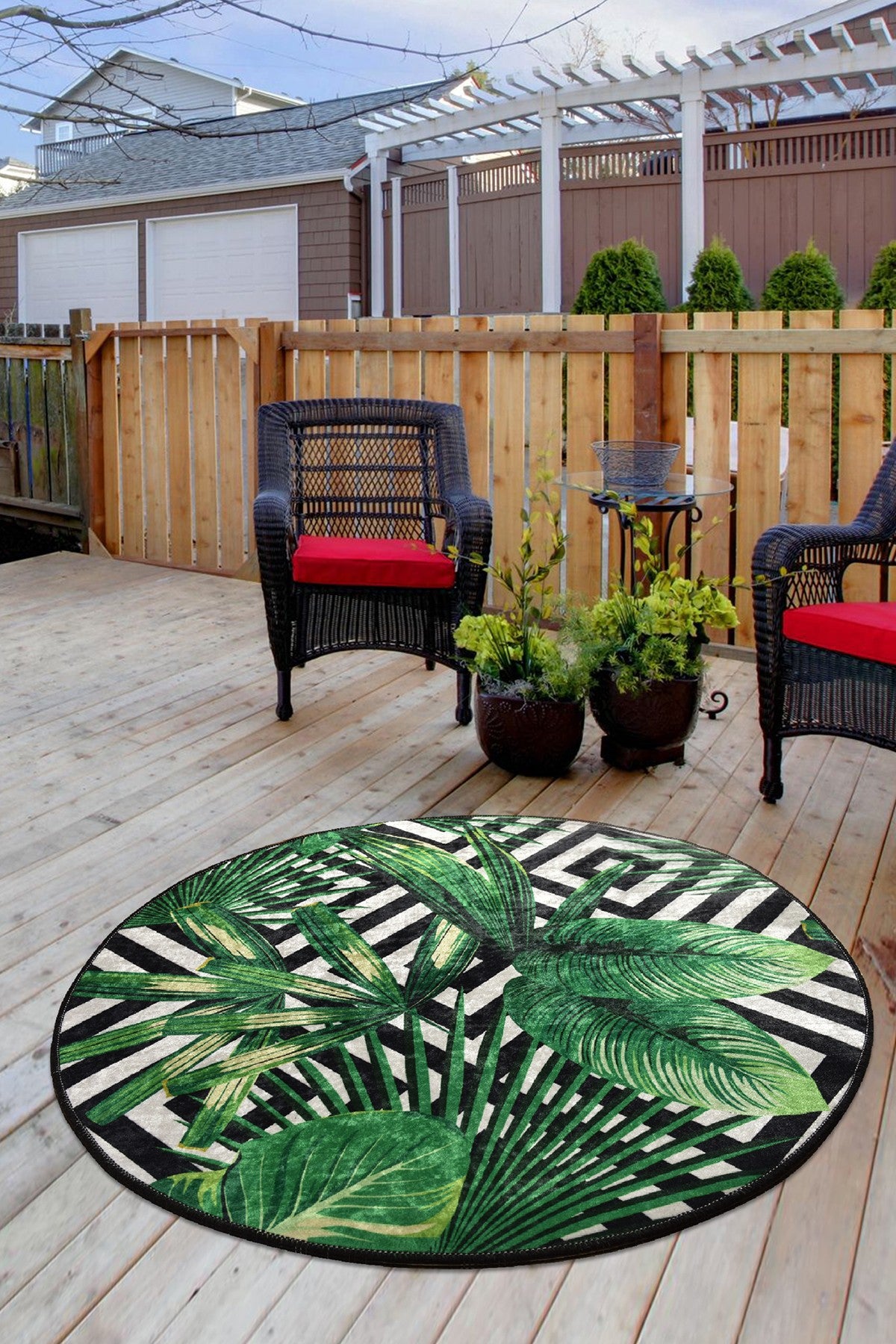 Tepih (140 cm), Tropic - Green